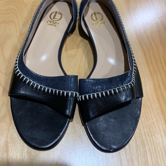 Blue and Black Slip Ons - US Size 6.5 by OYSBY London - Picture 2 of 6